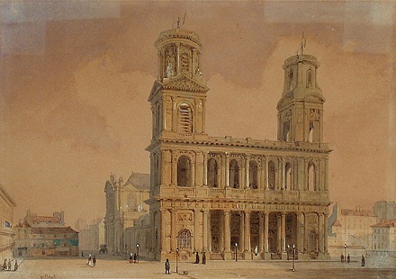 La chiesa di Saint Sulpice, volné dílo, it.wikipedia.org